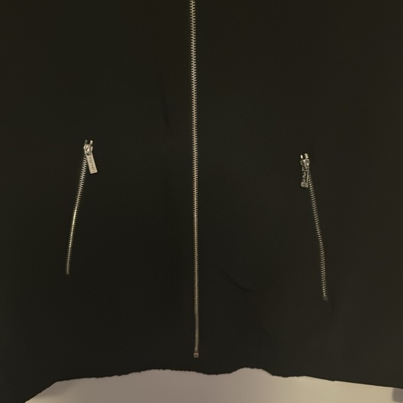 Calvin Klein 0X Black Zip Up Jacket - Picture 3 of 6